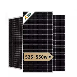 JCNS panneaux solaires haute efficacité 530W 535W 540W 550W panneaux solaires avec certificat CE TUV