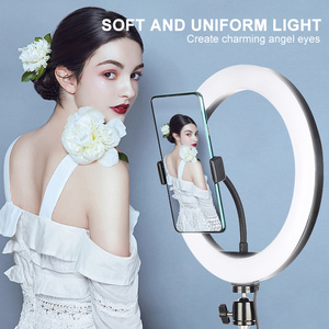 Éclairage annulaire LED à intensité variable CCT 3000K-6500K, éclairage annulaire de 10 pouces pour photographie et maquillage - Product Image 4