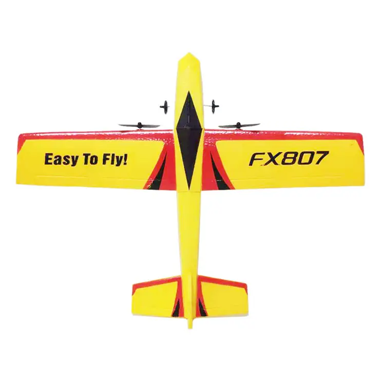 Planeador FX807 de ala fija, Avión de espuma, 120m, distancia de transmisión de imagen, Control remoto, modelo de avión, juguetes para niños