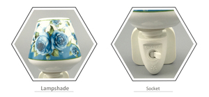 GL-TC05 OEM ETL CE ROHS BS vườn hoa gốm ánh sáng ban đêm cho phòng khách Đèn trang trí và tốt cho sức khỏe - Product Image 5