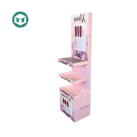 Présentoir de sol en carton pour vernis à ongles, idéal pour les produits de beauté et les magasins de cosmétiques – Offre Spéciale
