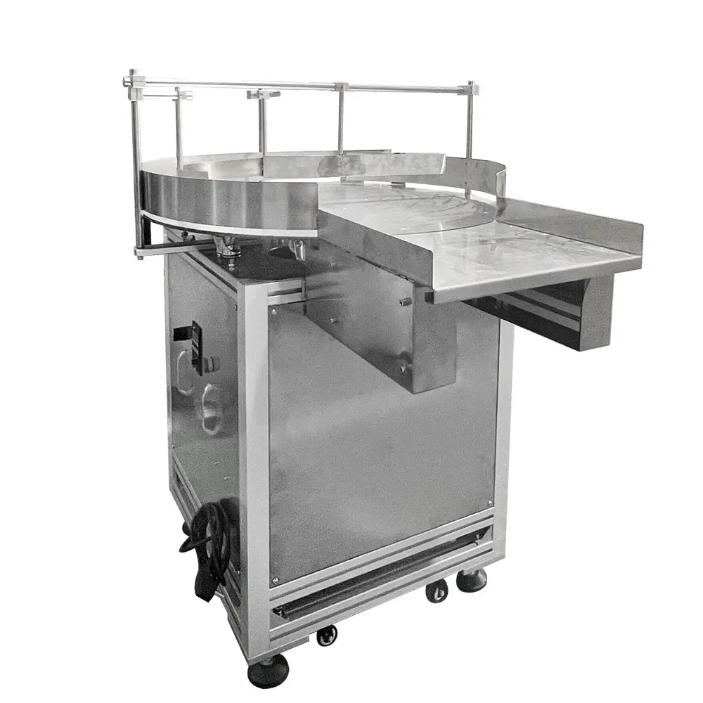 Dovoll Saus Vloeibare Vulling Catching Volgende Capping Cover Note Etikettering Tagging Pagina Machine Lijn Aluminium Kan Ronde