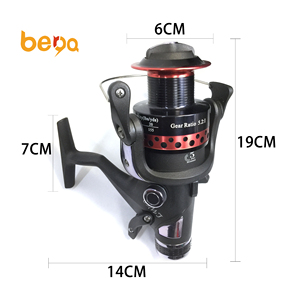 <span class=keywords><strong>Moulinet</strong></span> <span class=keywords><strong>de</strong></span> <span class=keywords><strong>pêche</strong></span> à double frein, 38 LB, 5BB, <span class=keywords><strong>meilleur</strong></span> en stock, libération avant et arrière, imitation CNC, poignée, appât en eau salée, pour course - Product Image 2