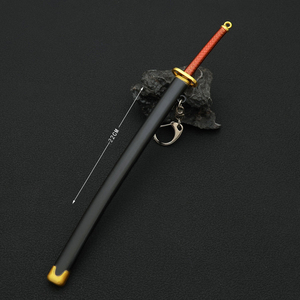 Offre Spéciale – Porte-clés Épée Katana Okkotsu Yuta Jujutsu Kaisen en Métal de 22 cm pour Hommes – Idéal Cosplay, Jouet, Bijou, Cadeau - Product Image 2