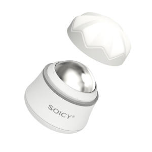 Nuevo diseño Soicy S50 plástico/rodillo de bola de hielo de acero inoxidable para rejuvenecimiento de la piel cara cuerpo ojos labios manos cabeza masaje - Product Image 6