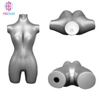 Mannequin gonflable en PVC pour femme, demi-corps, vente en gros