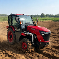 Tractor Agrícola Compacto de 80HP con Cabina |   Tractor Diésel Serie TB 4x4 con Diseño de Baja Altura al Suelo para Operaciones en Huertos