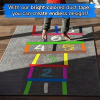 Ruban renforcé à base de tissu imperméable à forte viscosité décor à la maison tapis réparation de sol ruban adhésif de liaison