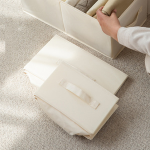 Organisateurs de sous-vêtements de haute qualité pour tiroir boîte de rangement pliante de couleur unie boîte de rangement de jouets organisateur de vêtements de ménage - Product Image 4