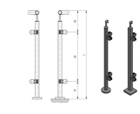 Système de garde-corps à câbles en acier inoxydable 304 moderne pour escaliers intérieurs, villas, hôtels, balcons – Résistant à l'eau et à la rouille