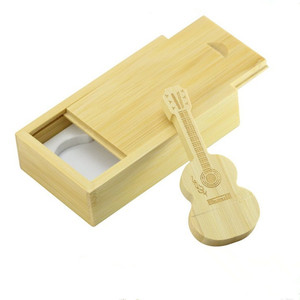 Memoria USB para guitarra, disco de madera con logotipo personalizado, 4GB, 8GB, 16GB, 32GB, 64GB, 128GB, <span class=keywords><strong>Flash</strong></span> USB de alta velocidad para regalo de boda - Product Image 4