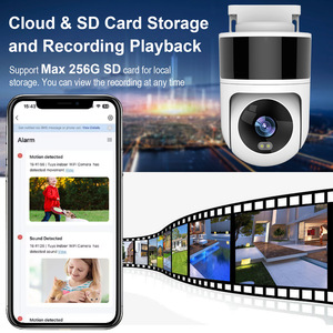 Tuya 4MP Outdoor Wifi <b>Camera</b> Pan Tilt Ip65 Waterproof With Two Way Audio And Human Detection <b>For</b> Home Security - Product Image 5