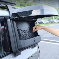 Boîte de rangement latérale de luxe en alliage d'aluminium étanche pour porte-bagages de toit Jetour Traveler T2, coffre à outils tout-terrain