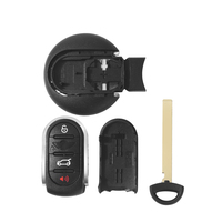 Housse de clé de voiture avec télécommande intelligente pour BMW série 1 3 5 6 E90 E91 E60 E70 X3 X5 Z3 CAS4 F 3 7 5 série E90 E92