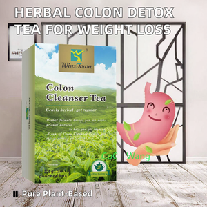 Thé pour le côlon aromatisé aux extraits de plantes, marque privée, perte de poids, détox, thé en sachets mélangés, 20 sachets par boîte, thé santé - Product Image 2