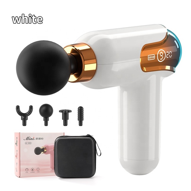 Customization body relax ABS plastic luxury strong massage gun