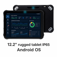 Tablette robuste RT12A Qualcomm Android 14 5G WiFi 6E, 8 Go 128 Go, PC industriel, étanche IP65, lecteur de codes-barres 2D, NFC