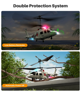 SYMA S53H Hélicoptère de sauvetage RC avec système de protection amélioré, blanc - Product Image 6