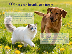 Alimento Premium para Animais de Estimação <span class=keywords><strong>2026</strong></span>, Atacado OEM ODM, Ração Seca para Gatos com Alto Teor de Proteína para Ganho Muscular, Saco de 20kg, Ração Seca para Cães ODM OEM - Product Image 2