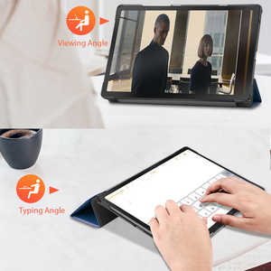 Custodia sottile personalizzata in PU per <span class=keywords><strong>tablet</strong></span> Samsung <span class=keywords><strong>Galaxy</strong></span> Tab <span class=keywords><strong>A8</strong></span> 10.5 2022 <span class=keywords><strong>Tablet</strong></span> X207 X200 X205, cover protettiva posteriore in PC - Product Image 5