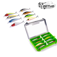 Umpan Keras Minnow Laser Suspending Aotuo Laris Manis 7.5cm 9cm 11cm untuk Memancing Ikan Bass, Culter, Mandarin di Air Tawar