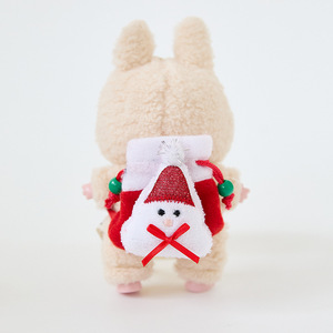 Giáng sinh Quà tặng Túi Ba lô Santa Snowman cho phim hoạt hình dễ thương đồ chơi động vật sang trọng Ba lô bông búp bê quần áo thiết lập cho labubu tuổi 14 + - Product Image 4