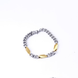 <span class=keywords><strong>Bracelet</strong></span> à maillons en diamant en acier inoxydable, vente en gros d'usine, bijoux de mode minimalistes en acier titane résistant au ternissement - Product Image 4