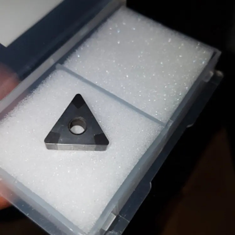 Diamante Inserto PCD CBN CNC Tornio Utensili di Tornitura Inserto per Alluminio CBN per Acciaio Duro