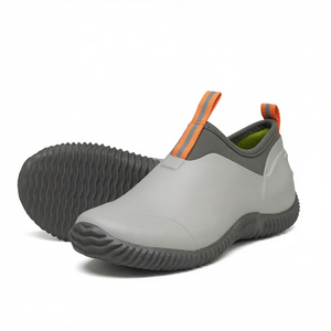 Botas de Lluvia de Goma Impermeables Personalizadas, Zapatos de Jardín con Punta Redonda, Transpirables, Unisex, para Exteriores - Product Image 1