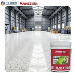 Peinture époxy pour sol MANZZ, haute dureté, résistante à l'usure, peinture époxy à base de sable, peinture époxy pour sol pour la maison - Product Image 1