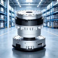 Actionneur harmonique à haute densité de couple 242~557 Nm, moteur rotatif sans balais à trou central pour automatisation, robot chien, mesure laser