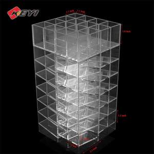 Özel tezgah üstü şeffaf akrilik dönen vücut yağı vitrin rafı standı - Product Image 4