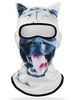 Nouveau masque amusant à motif animalier, masque intégral pour le visage et le cou, masque Gini pour l'été, pour la conduite en plein air
