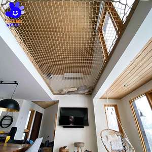 Bền trong nhà Loft treo Net võng giường thoải mái nhựa thư giãn nghỉ ngơi kinh nghiệm vui chơi giải trí công viên cơ sở cắt - Product Image 5