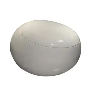 Round rimless sanitary ware ceramic easy clean Save space wall Hung toilet
