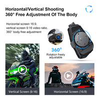 Casque de moto Q28 avec caméra HD 1080P et enregistreur de conduite intégré