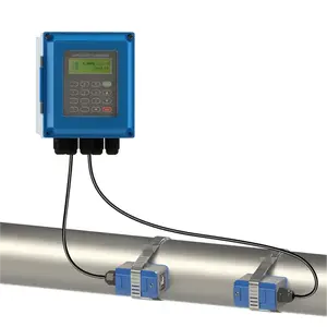 Oem Module Type Open Kanaal Wand Gemonteerde Ultrasone Flowmeter Tuf 2000b Ultrasone Flowmeter Voor Melkbier Vloeibaar Water