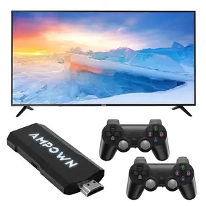 4K HD TV Game Stick Mini Retro Classic Ampown GD20 Consola de videojuegos Compatible con simuladores Consola de juegos 3D 64GB 128GB 256GB