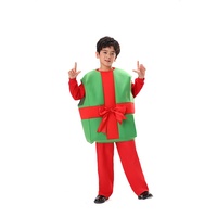 Costume de Noël Echo pour enfants unisexe en polyester, tenue de performance, coffret cadeau, ensemble de déguisement pour fête, festival, scène