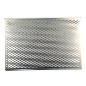 ถาดอบพิซซ่าอลูมิเนียมถาดพิซซ่าตาข่ายพร้อมรูสำหรับเตาอบและเตาย่าง-เหมาะสำหรับการทำอาหารที่บ้านร้านอาหาร - Product Image 2