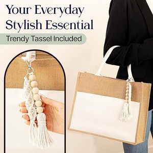 Custom logo Shopping Beach Lunch Holiday Gift Woven Handle Zipper Pocket <b>White</b> Jute Handbag for Women - Product Image 2