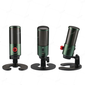 TNH K2 Microphone à condensateur à tube vocal Micro à condensateur à valve multi-motifs pour équipement de <span class=keywords><strong>studio</strong></span> de podcasting en direct - Product Image 3