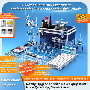 Kit de Laboratorio de Química de Alta Calidad 2025, en Aleación de Aluminio, para Diversos Experimentos con Material de Vidrio de Laboratorio para Escuelas - Product Image 2
