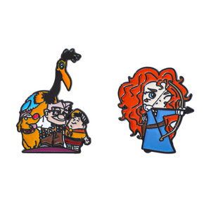 Mixte USA dessin animé film sorcière princesse chat Lion conte de fées <span class=keywords><strong>Alice</strong></span> fille épingles - Product Image 4