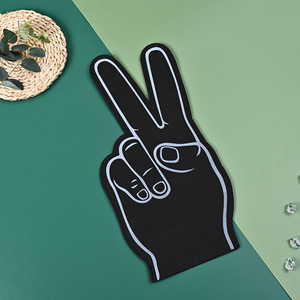 Gros Logo personnalisé mousse doigt grand EVA main gants fan de sport applaudissements pour les jeux de football de football - Product Image 6