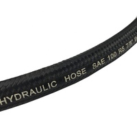 Tuyau hydraulique en caoutchouc tressé en acier inoxydable CE SAE 100 R1 R2 R14 haute et basse pression pour huile et eau, au meilleur prix en promotion