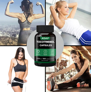 Vitamina E Tocotrienol Suplemento OEM Grado cosmético 125mg Beta Tocotrienol Cápsulas - Product Image 2