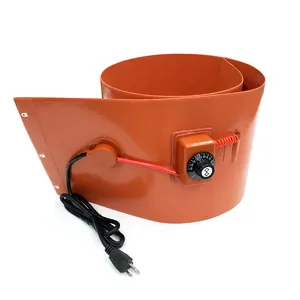 Good Performance 55 Gallon Insulated Drum Heater Barrel Blanket Supplied By Factory Directly Silicone Rubber Heater