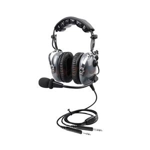 Casque téléphonique d'aviation passif 23dB avec suppression du bruit de microphone flexible pour les pilotes - Product Image 1