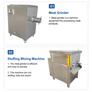 Línea de Procesamiento de Salchichas Automática Completa, Máquina Industrial para la Elaboración de Salchichas, Línea de Producción para Salchichas en Tripa de Cerdo - Product Image 4